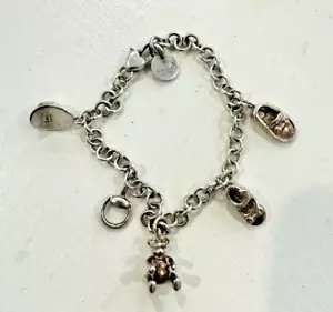 Gucci Silver Charm Bracelet - Picture 1 of 4