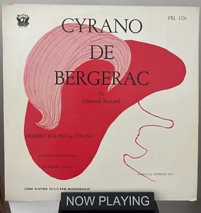 Rare Cyrano Bergerac Edmond Rostand FRL 1526 Everest Period Records Vinyl Record - Picture 1 of 7