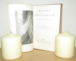 Sir John Lubbock - The Scenery of Switzerland - 1st/1st (1896 First Edition) - Imagen 1 de 5