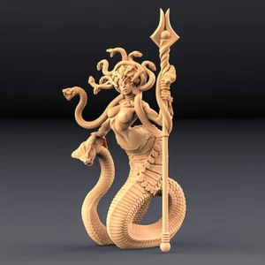 Snake Queen Medusa | D&D | Pathfinder | Fantasy - Picture 1 of 7