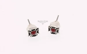 DISCONTINUED Alchemy Gothic Formee Cross Earrings E187 Goth Red 1990s Gift Forme - Picture 1 of 4