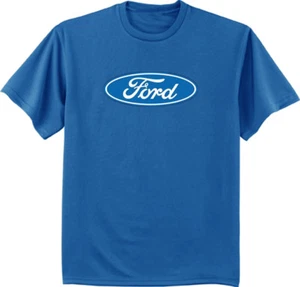 Ford logo T-shirt ford trucks mustang mopar racing gear mens tee - Picture 1 of 1
