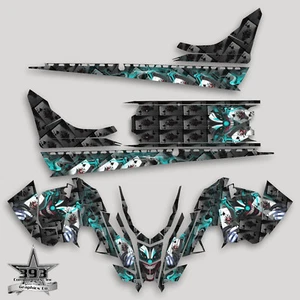 2016-2018 POLARIS PRO AXYS RMK Graphics Decal Sticker Tunnel 155 163 Evil Joker - Picture 1 of 8