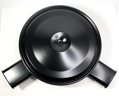 Black Lid Dual Snorkel Air Cleaner For 1970-1972 Chevy Camaro - Image 1 of 4