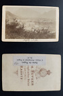 J.Fetzer, Suisse, Bains De Ragaz, 1879 Vintage Albumen Print Cdv.  Tirage Albu