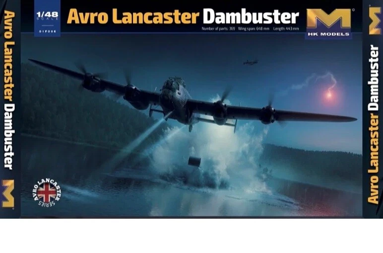 HK 1/48 Avro Lancaster Dambuster Heavy Bomber - Image 1 of 1