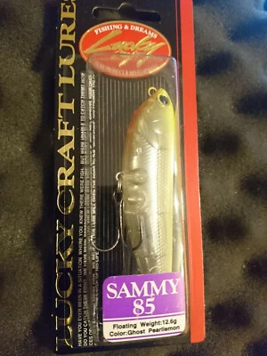 Lucky Craft Sammy 85 # Ghost Pearl Lemon - Bild 1 von 2