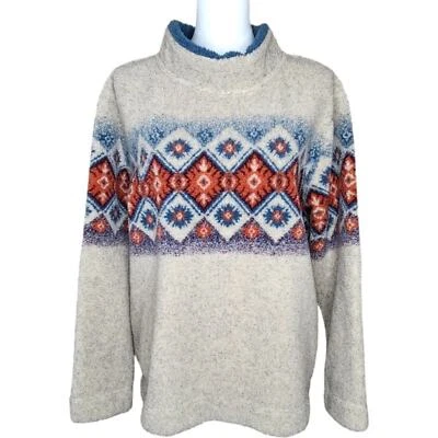 Suéter Cabela's Sherpa Polar Cuello Simulado Talla XL Foto 1 de 4