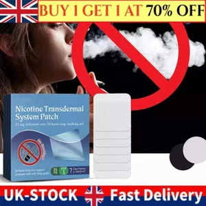 Nicotine Patch Stop Smoking Aid Step 1, 21 mg 24 Hour 7 Patches - Picture 1 of 8