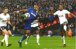 AFC WIMBLEDON: LIAM TROTTER SIGNED 6x4 ACTION PHOTO+COA - Picture 1 of 1