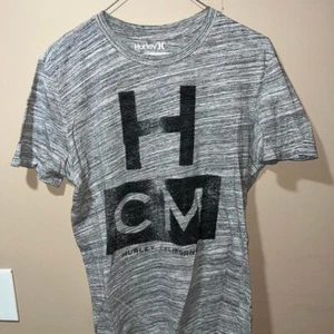 Grey Hurley graphic t-shirt skater y2k - Picture 1 of 3