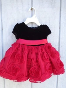 American Princess Dress Wedding Portrait Baptism Church SZ 6m Girls Baby 6 - Picture 1 of 7