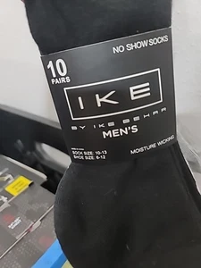 Ike Behar unsichtbare Herrensocken Größe 10-13 schwarz weiß grau 10 Paar - Bild 1 von 1