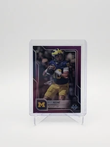 2025 bowman u chrome football Mikey Keene Fuchsia /225 - Picture 1 of 2
