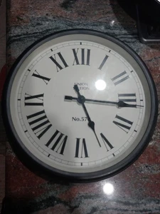 Union Station No. 570 Wall  Clock Pottery Barn FREE SHIPPING  - Picture 1 of 3