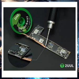 🔥 2UUL Solder Away Desoldering Wick Essential Tool for PCB, IC, BGA, CPU Phone - Picture 1 of 2