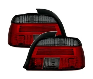 BMW SERIE 5 E39 1995 1996-2000 ROUGE NOIR VT34 TOP SET FEUX ARRIERE ENSEMBLE - Picture 1 of 4