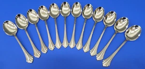 12 - Oneida Distinction Deluxe REMBRANDT Hochglanz Edelstahl Besteck SUPPENLÖFFEL - Bild 1 von 7