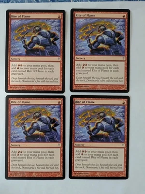 Coldsnap  MTG  Playset  Rite of Flame  Magic - Image 1 of 2