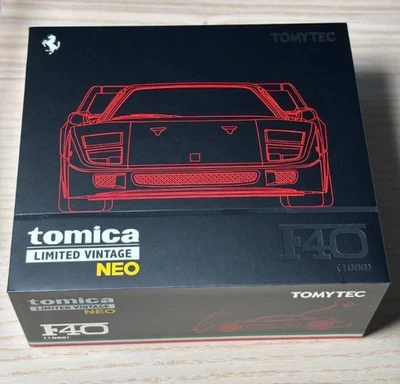Tomica Limited Vintage Neo TLV-NEO Ferrari F40 1/64 Rojo Diecast Car Japón Nuevo Foto 1 de 4