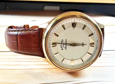 Rotary Revelation Reversible Dual Dial Rose Gold 50m Sapphire - 42mm - Image 1 of 4