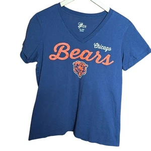 Camiseta GIII Apparel Group Azul Marino Chicago Bears 100% Algodón Talla XL - Imagen 1 de 5