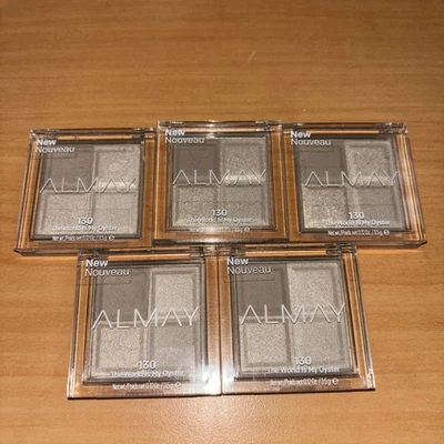 5 pack ~Almay Eyeshadow Quad 130 The World Is My Oyster - Image 1 of 3