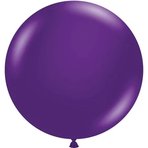 Tuftex 24" Crystal Purple Latex Balloons (25ct) - Picture 1 of 1