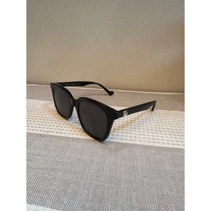 Gucci GG1000SK Black logo Square Sunglasses NEW! - Picture 1 of 9