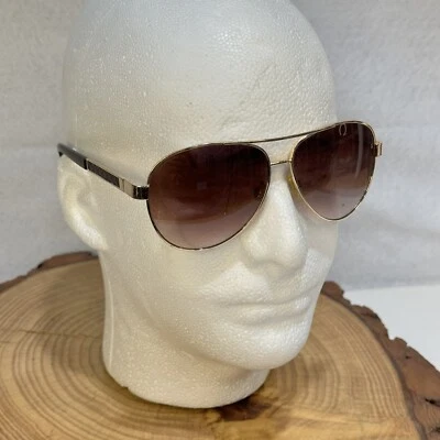 Gafas de sol TAHARI de gran tamaño con marco dorado rosa lentes degradadas vacaciones aviador Foto 1 de 4