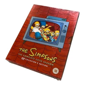 THE SIMPSONS COMPLETE SERIES 5 DVD 5th Fifth Five Season New Sealed UK R2 *READ* - Foto 1 di 10