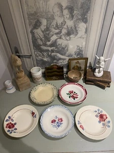 Lot 5 Assiettes creuses Dépareillées - Afbeelding 1 van 11