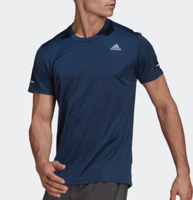 adidas Run It Tee Mens - Aeroready Top - Running / Training / Gym - All Sizes - Image 1 of 4