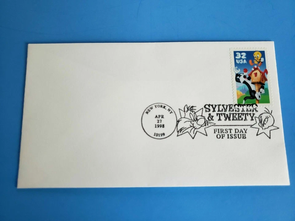 US 1998 Sylvester & Tweety First Day Cover SC# 3204 (In Original Packaging) - Image 1 of 1