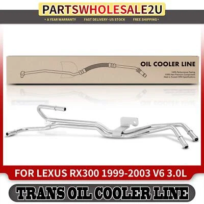 Conjunto de manguera de enfriador de aceite de entrada y salida para Lexus RX300 1999 2000-2003 V6 3,0 L Foto 1 de 4