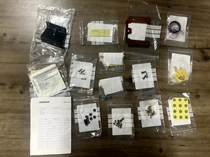 Lot of Bombardier & Aircraft Parts Bracket, Bushing, O-Rings, Bolts, Etc. - Picture 1 of 8