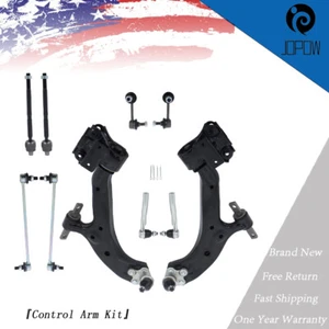 For 12-14 Honda CR-V Front Lower Control Arms Tie Rod Sway Bar Link 10× MS601174 - Picture 1 of 14