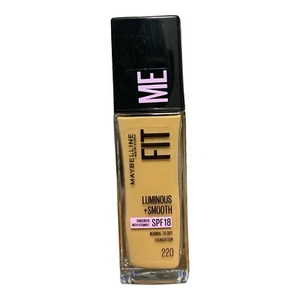 MAYBELLINE FIT ME LUMINOUS + SMOOTH FOUNDATION 220 NATURAL BEIGE 30ML - Bild 1 von 2