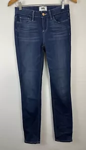 Vaqueros ajustados para mujer PAIGE Skyline 12 elásticos azul oscuro lavado denim - Imagen 1 de 9