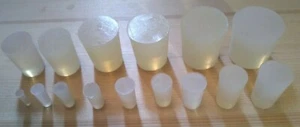 Tapones de goma de silicona tamaño 10 Pack de 5 tapones de corcho premium de alta temperatura - Imagen 1 de 4