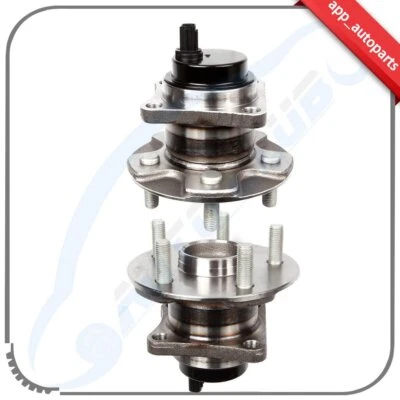 2 Pcs Rear Wheel Hub Bearing Assembly For Toyota Corolla Matrix Ponitac Vibe SE - Image 1 of 4