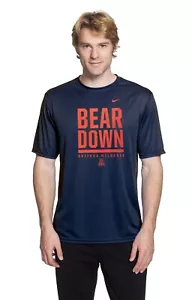 University of Arizona Wildcats Men's Navy Bear Down Dri-Fit T-Shirt (S) - Picture 1 of 1
