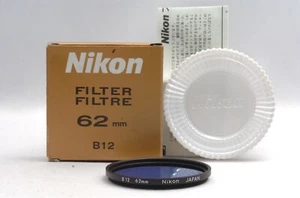 @ SakuraDo Camera @ Mint! @ Nikon Screw-In Mount B12 Blue 62mm Lens Filter - Picture 1 of 8