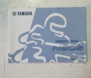 Yamaha YN50 NEOS BESITZERHANDBUCH 2004 5RN-F8199-E3 (D68) - Bild 1 von 2