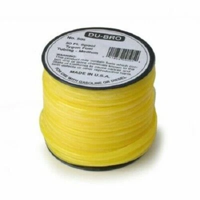 Dubro Tygon Gasoline/Diesel Engine Fuel Tubing 50' Medium 3/32" Inner Diameter - Image 1 of 3