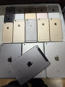 Lot Of Apple iPhone Ipad Housings w/ Small Parts (PLS READ DESCRIPTION) - Picture 1 of 7