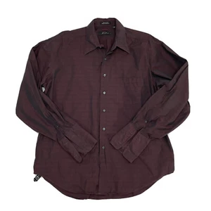 Fubu The Collection Dress Shirt Button-Front L/S XL 17-36/37 French Cuff Cotton - Picture 1 of 11