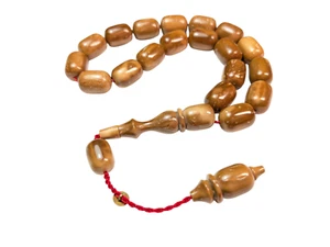 Cuentas de oración turcas Kokka Kuka Tasbih Efe Tesbih mascota nuez de coquilla SK 548 - Imagen 1 de 13