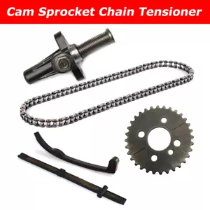 Black Cam Sprocket Timing Chain Tensioner Guide For KAWASAKI KLX125 2003-2006 - Bild 1 von 7