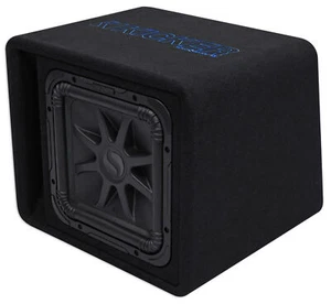 Kicker 44VL7S122 12" 1500w L7 Solo-Baric L7S Loaded Ported Sub Enclosure Box - Picture 1 of 11